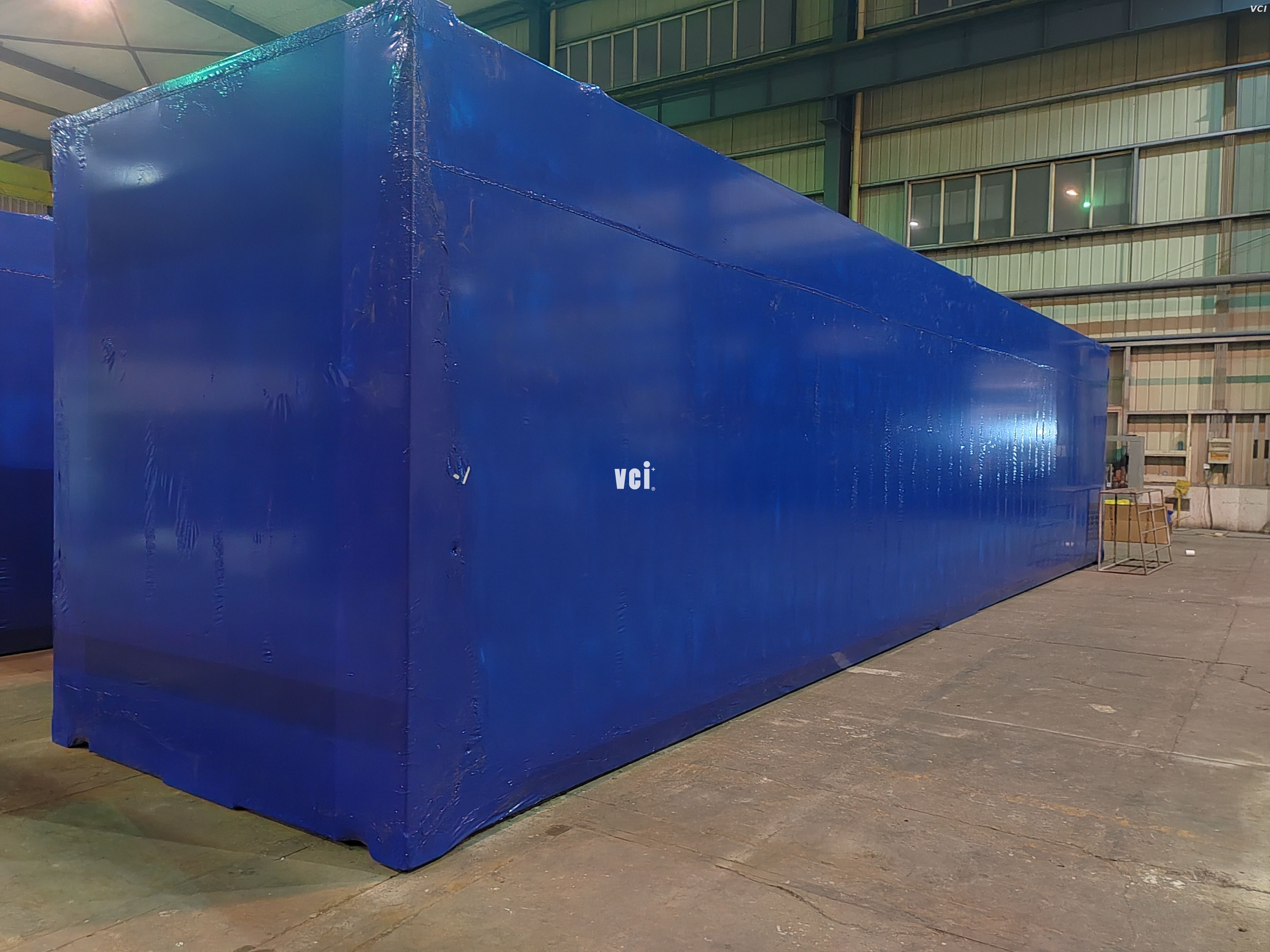 Filme VCI à prova de ferrugem de alta densidade retrátil de embalagem