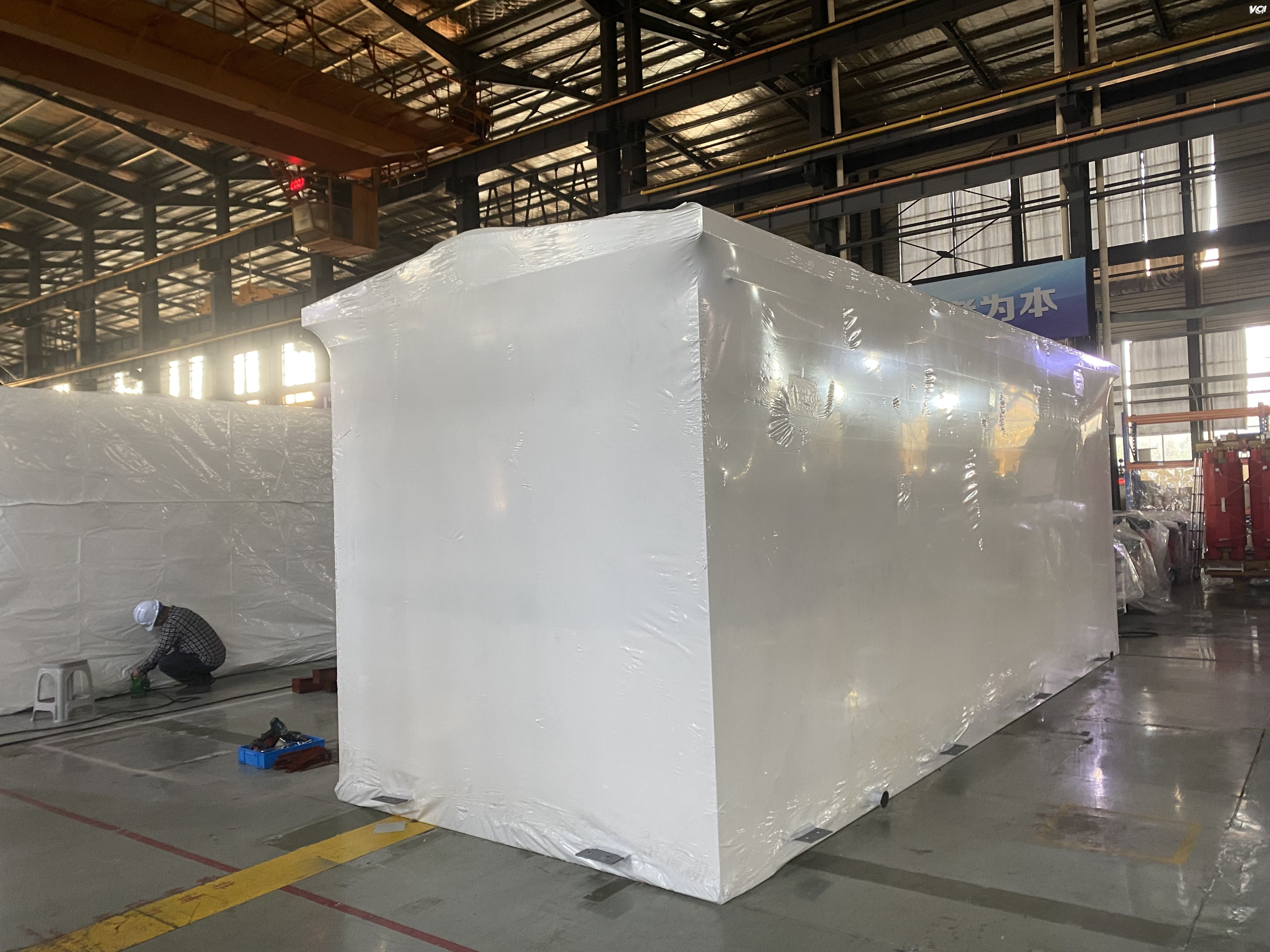 Encolher o calor do filme VCI de alta resistência para proteção contra ferrugem